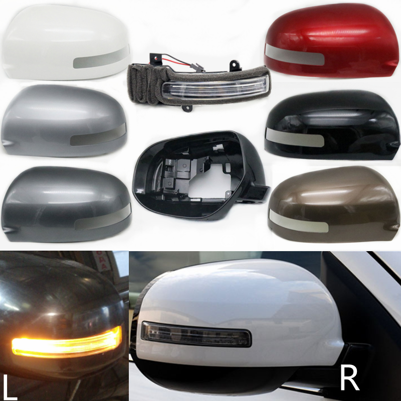 Chiếu hậu gương Bìa bật đèn tín hiệu ánh sáng cánh cửa bên nhà ở khung vỏ Nắp nắp cho Mitsubishi asx Outlander 2013-2018