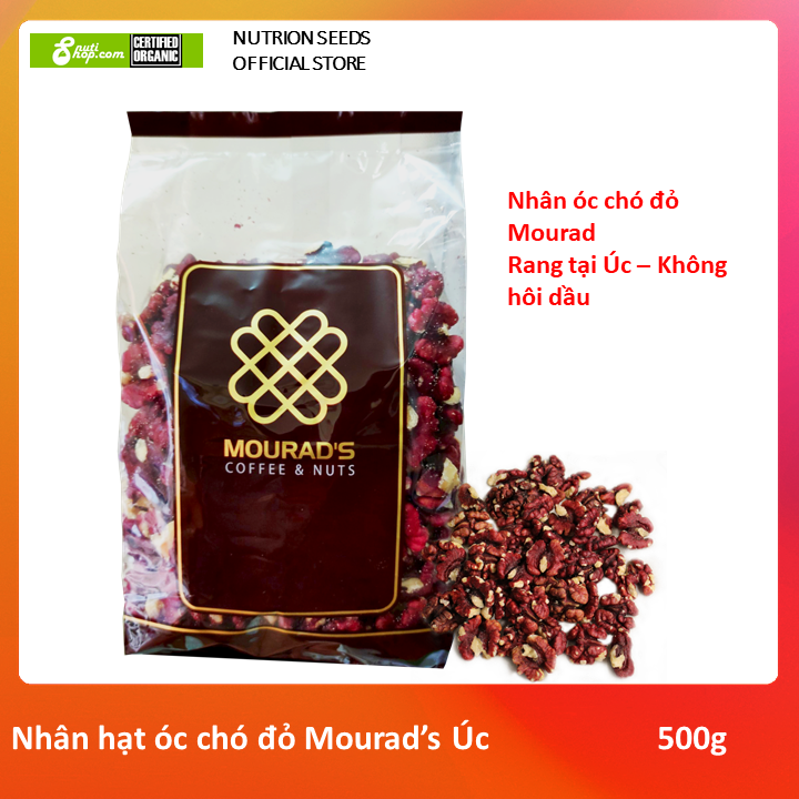 [HCM]Nhân hạt óc chó đỏ Mourad Úc - Hàng sấy tại Úc - Không hôi dầu