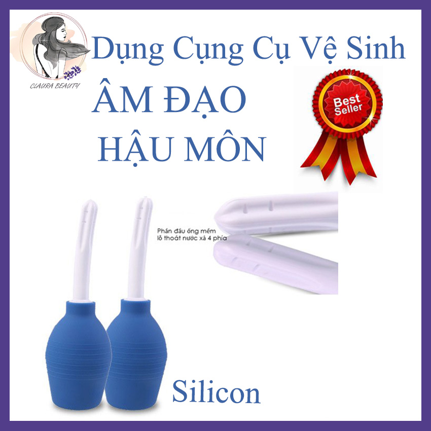 [HCM]Dụng Cụ Vệ Sinh Âm Đạo - Hậu Môn Cực Sạch - Bình xịt rửa hậu môn âm đạo vòi mềm  Claura Beauty