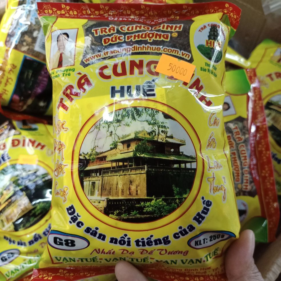 Trà cung đình huế đức phượng g8 250gr