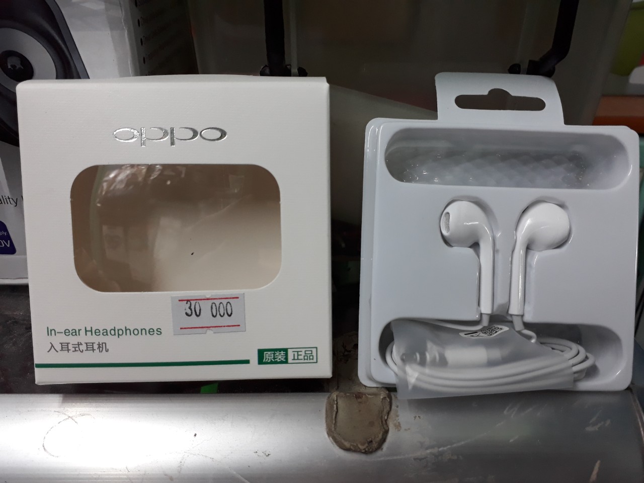 Tai Nghe OPPO R11 ZIN - Có Mic kiểu dáng iphone