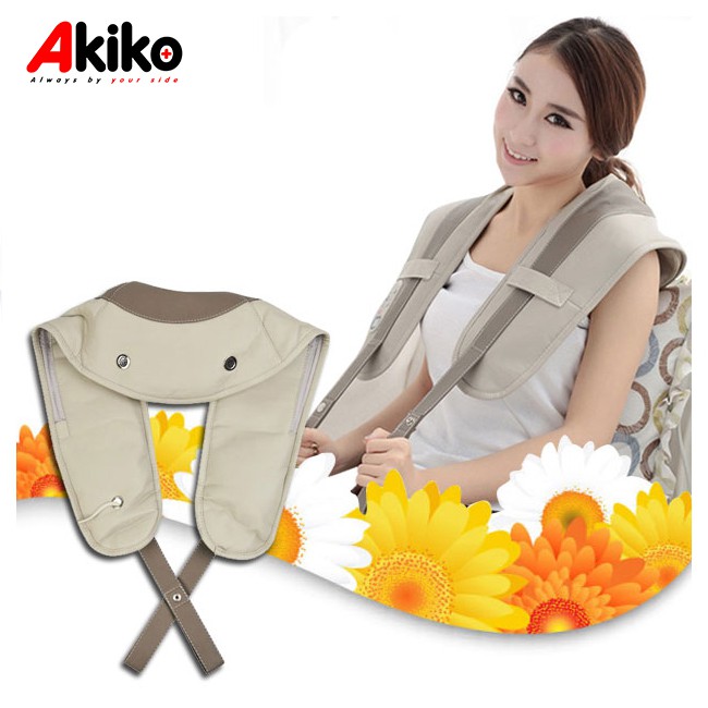 Máy massage cổ vai gáy akiko cao cấp - quà tặng mẹ, sinh nhật bố, ông, bà