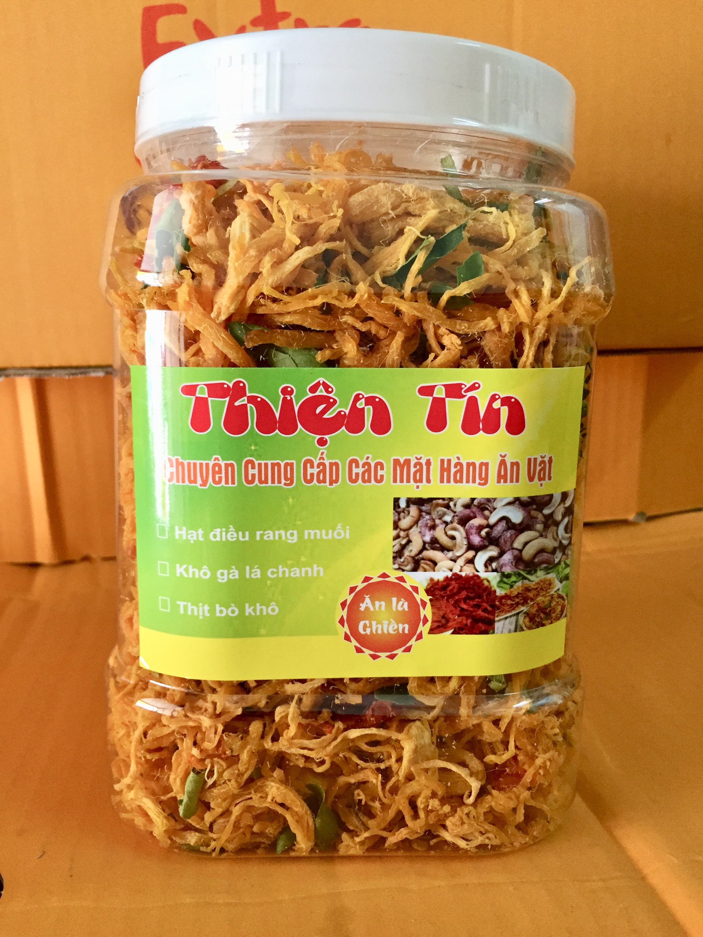 500G KHÔ GÀ BƠ TỎI