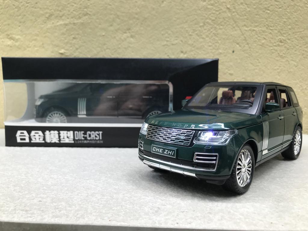 Xe mô hình Range Rover SVAutobiography Rastar SUV tỷ lệ 124  Blue Mô Hình