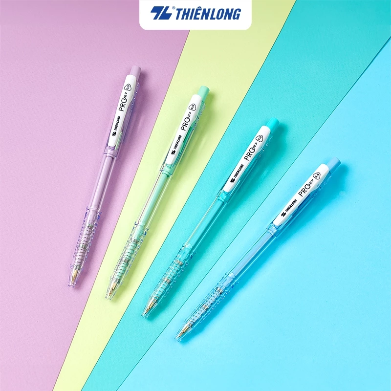  Bút bi Thiên Long màu Pastel ngòi 0.5mm Pro TL-105 