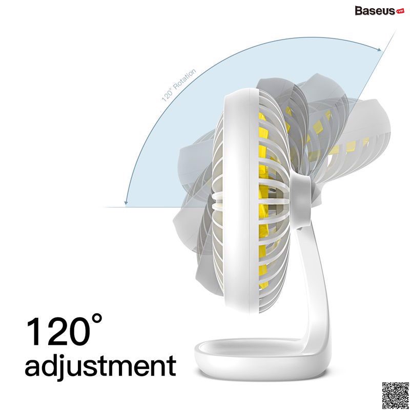 Quạt mini để bàn Baseus Baseus Pudding-Shaped Fan