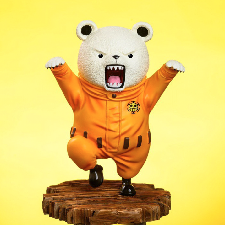 Mô hình gấu bepo – gấu “hoa tiêu” của băng hải tặc heart - onepiece