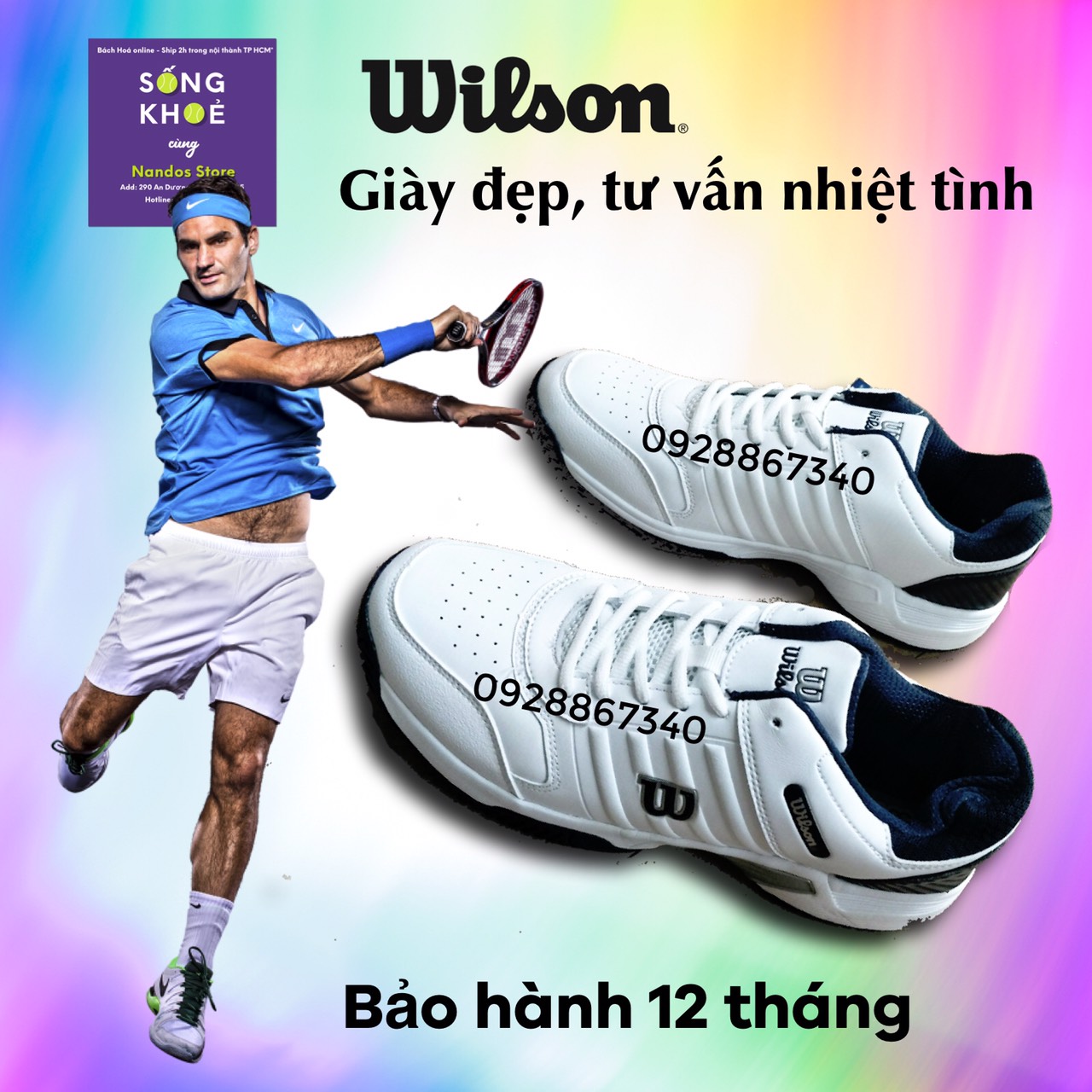 GIÀY TENNIS Wilson HÀNG CÔNG TY