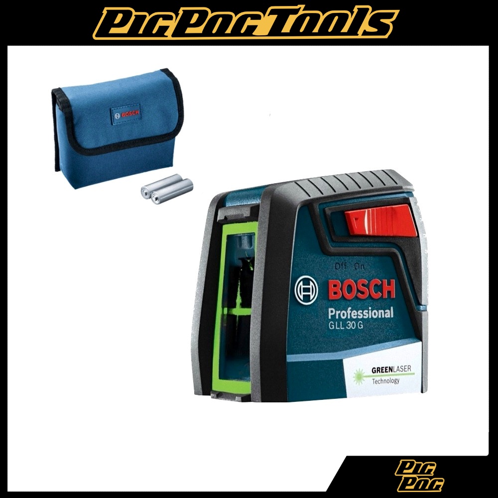 Máy cân mực laser tia xanh Bosch GLL 30 G Bảo hành điện tử