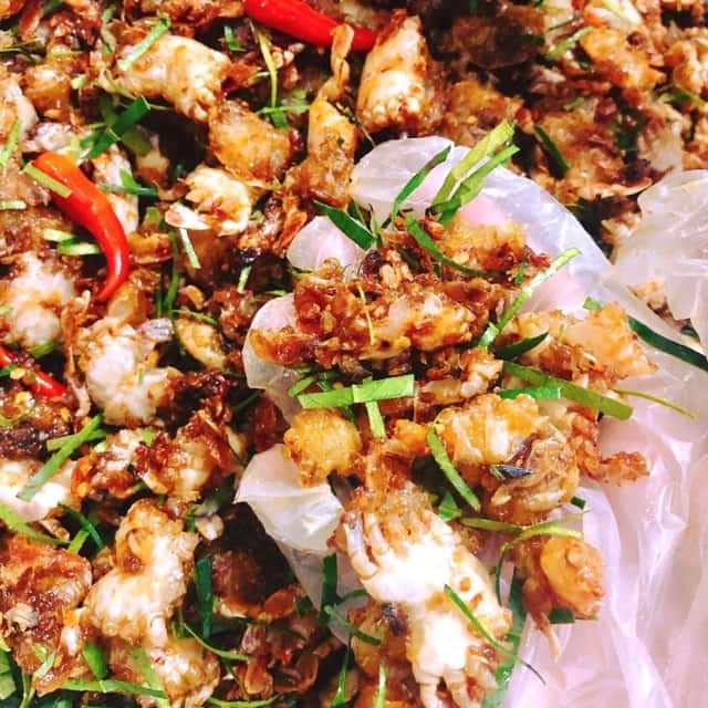 Ghẹ sữa rim lá chanh cao cấp - ăn cực ngon 100g