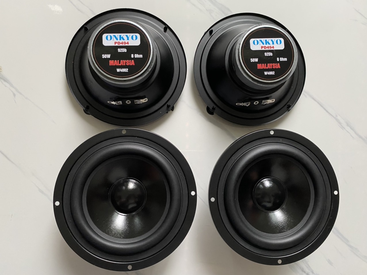Loa mid 12 onkyo từ 70 gân cao su toàn vành 14.5 cm hàng nhập - loa trung cao cấp - loa trung kín