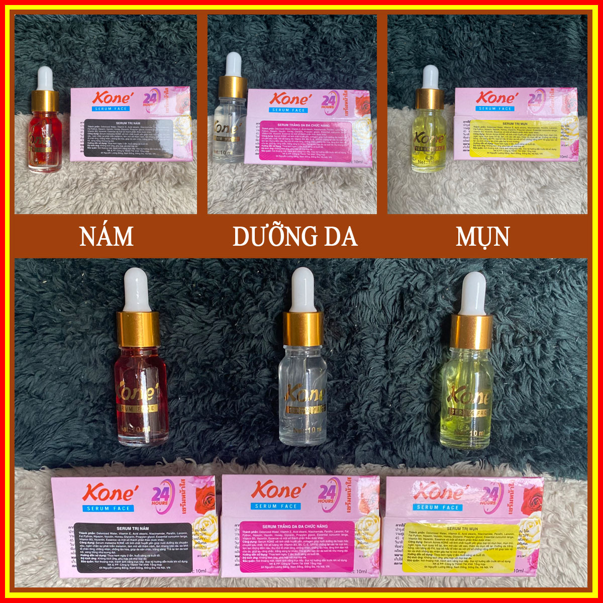 Serum kone Thái Lan - Serum Mụn,Nám,Dưỡng da đa chức năng Thái Lan