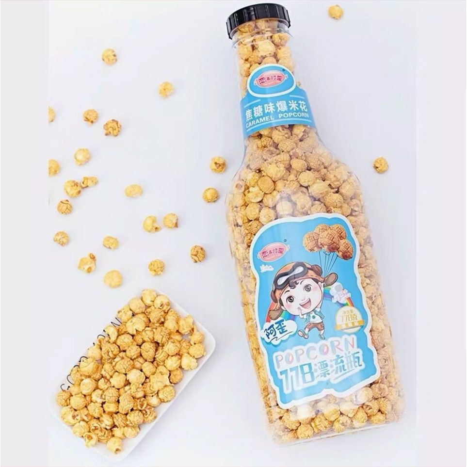 Chai Bắp rang bơ, Bỏng Ngô siêu to khổng lồ 918g
