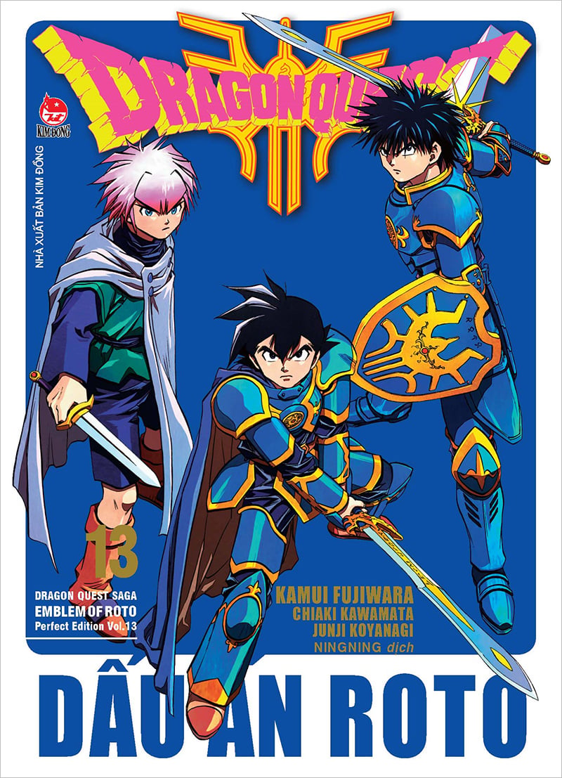 Kim đồng - dragon quest - dấu ấn roto - tập 13