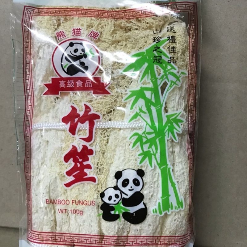 10 gói nấm trúc sanh Khô Trung Quốc 100g