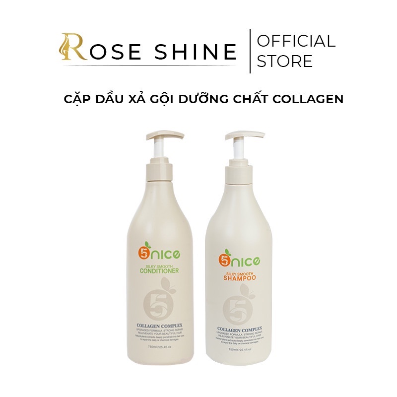 [Chính hãng] Dầu Gội 5NICE Silky Smooth 750ml