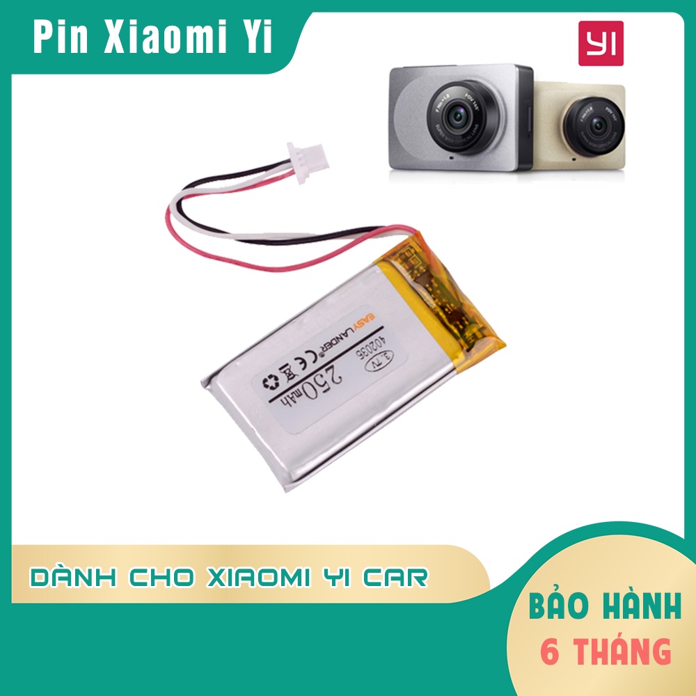 Pin Xiaomi Yi Car - Pin thay thế cho Camera hành trình Xiaomi
