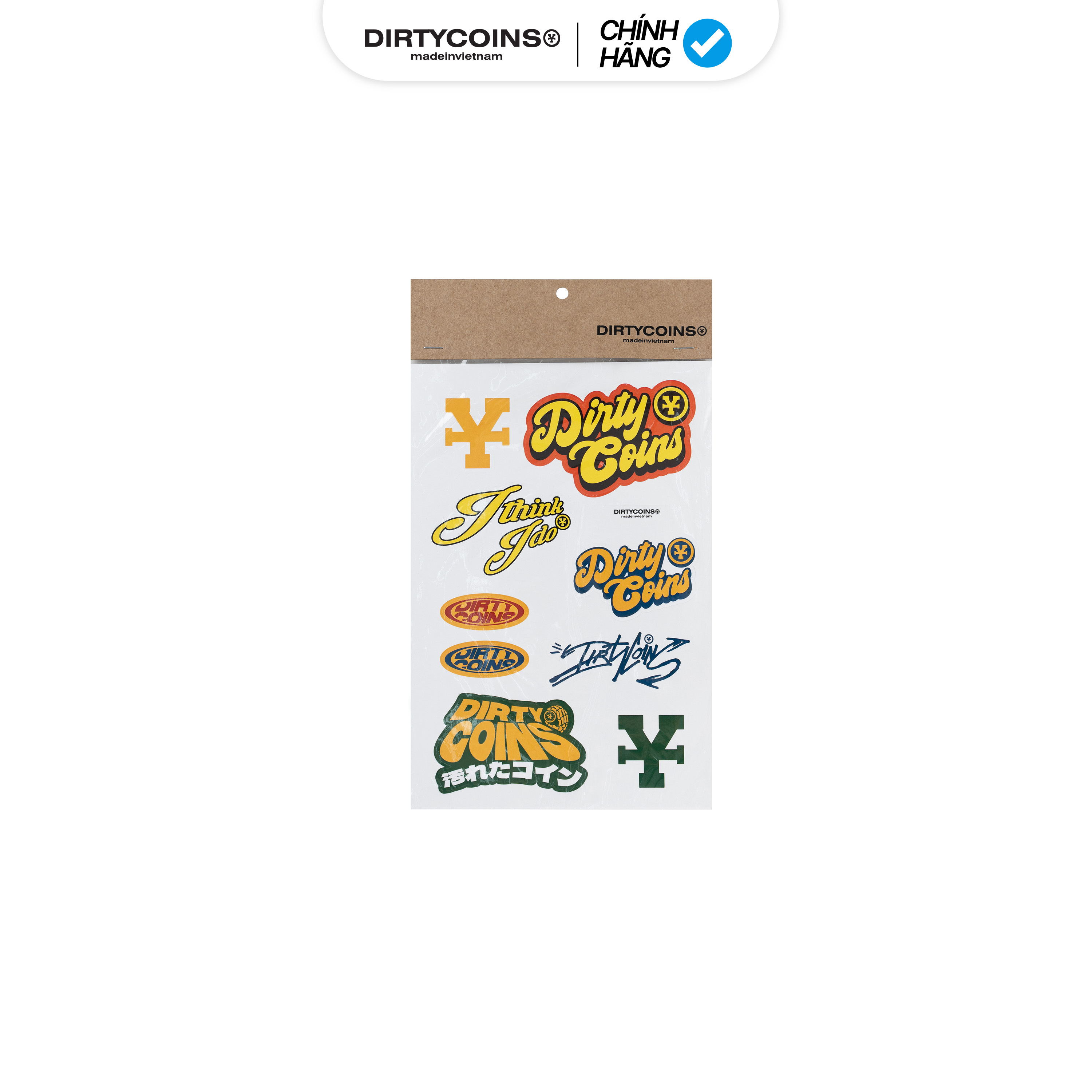 Hình Dán DirtyCoins Sticker Logo & Logo