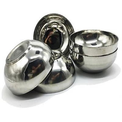 Chén Inox 2 Lớp Đường Kính 10 Cm - Inox Bowl