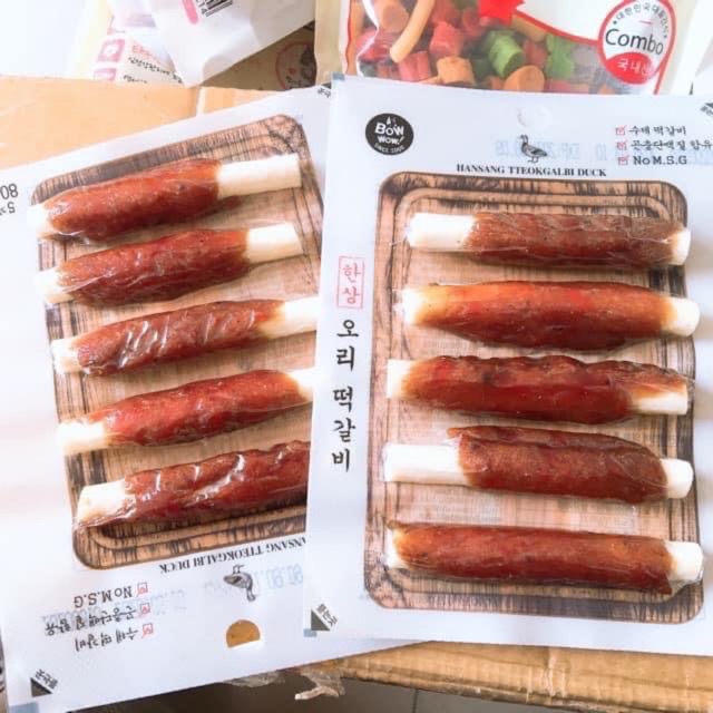 Thịt Gà cuộn Thanh Sữa Bowwow - Hàn Quốc