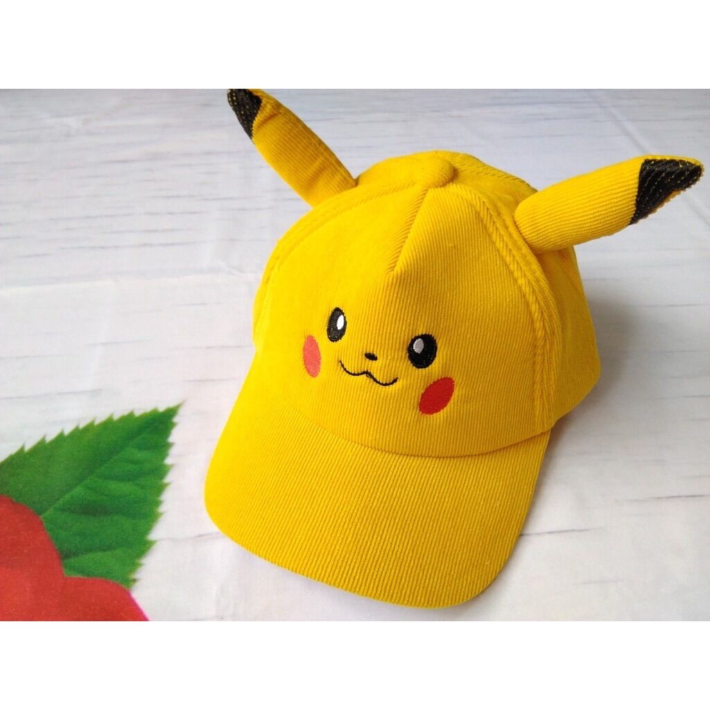 Nón Kết Pikachu Có Tai Cute Cho Bé 1T Đến 5T