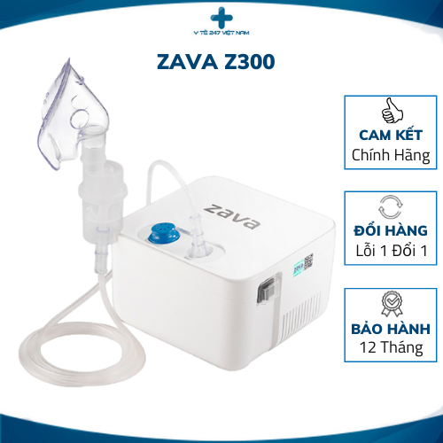 [CHÍNH HÃNG] Máy Xông Khí Dung Máy Xông Mũi Họng ZAVA Z300 Phù Hợp Cho Cả Gia Đình Bảo Hành 5 Năm CÔNG TY NOVA VIỆT NHẬT