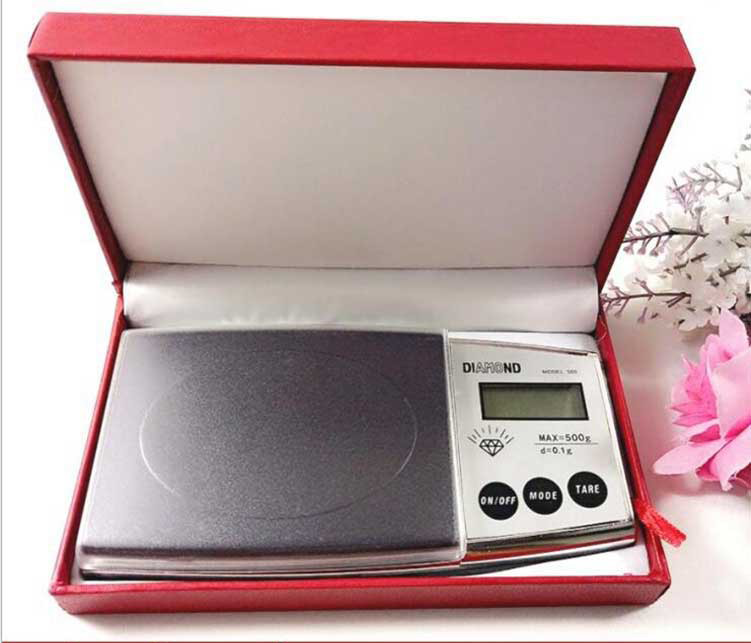 Cân tiểu ly mini 200g - 100g - 0,01g cân điện tử để bàn độ chính xác cao tặng 3 pin aaa