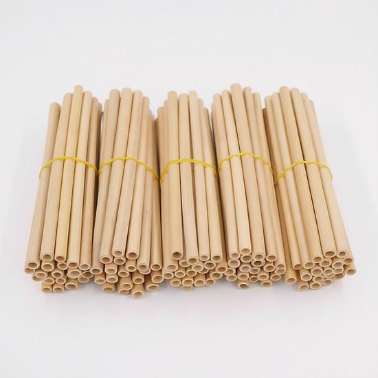 Bó 100 ống hút tre