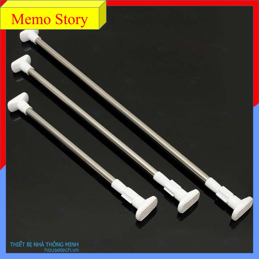 Thanh Treo rèm cửa không cần khoan, Cây treo đa năng, Cây treo rèm cửa, Thanh treo đa năng, Rèm cửa sổ đẹp, Rèm nhà tắm chống thấm 2021, Rèm cửa giá rẻ , Thanh treo rèm Memo Story (Từ 50cm - 340cm)
