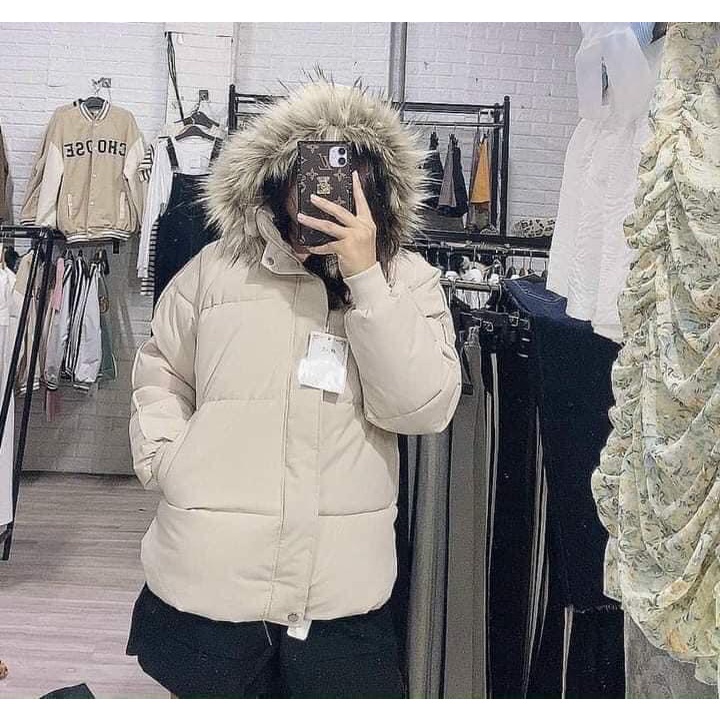 [ 💥 FreeShip 🚚 ]Áo Phao Nữ Ngắn - Áo Phao Có Mũ Lót Lông - Áo Phao Giữ Ấm Nhiệt Độ Cơ Thể - Áo Phao 3 Lớp Siêu Ấm Cho Mùa Đông Lạnh - Áo Phao Cho Cả Nam Và Nữ Siêu Đẹp - Phong Cách Mũ Lót Lông Hot Mọi Thời Đại