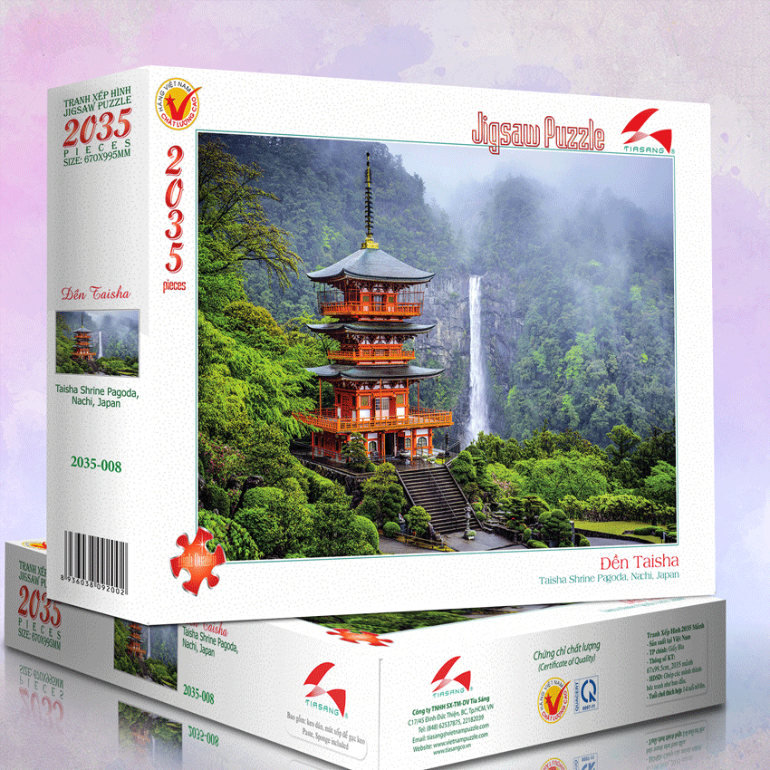 Đền taisha - tranh xếp hình 2035-008