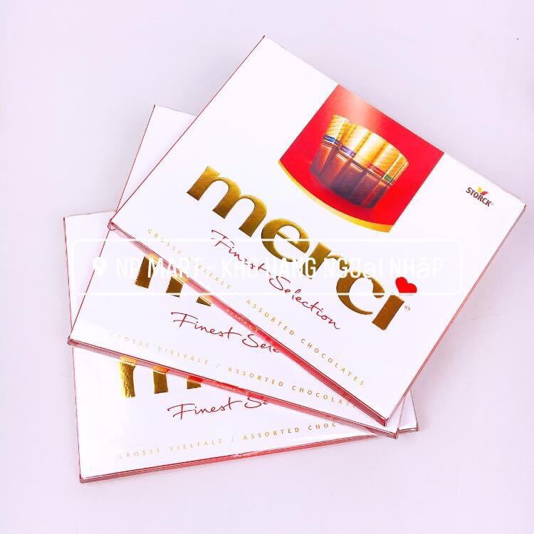 Kẹo socola Merci của ĐỨC.