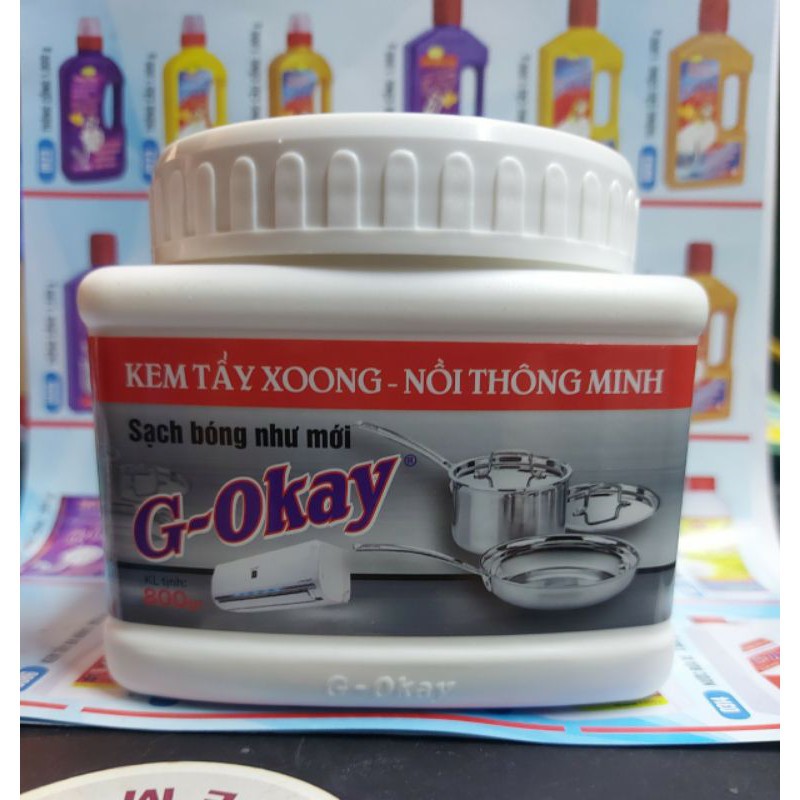 Kem tẩy xoong - nồi thông minh G-Okay