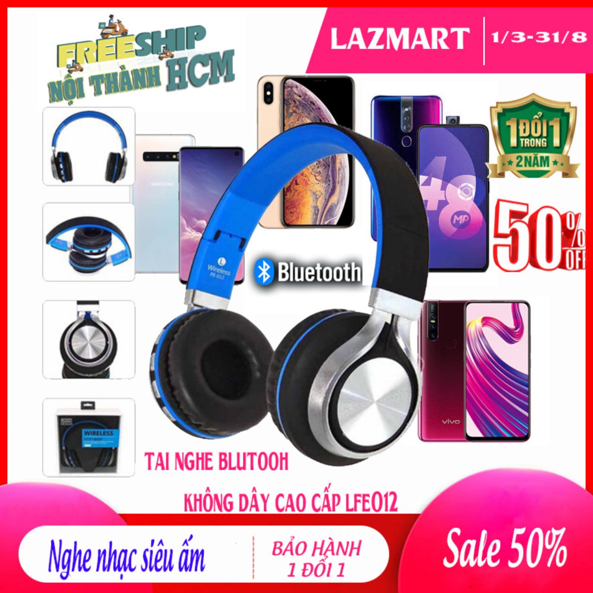 Tai Nghe Bluetooth Chụp Tai, Tai Nghe Không Dây Bluetooth Chụp Tai Fe012, Âm Bass Trung Thực, Có Micro Để Nói Chuyện, Kiểu Dáng Thời Trang Cao Cấp Kèm Dây Line 3.5 Mm, Bảo Hành Lâu Dài.