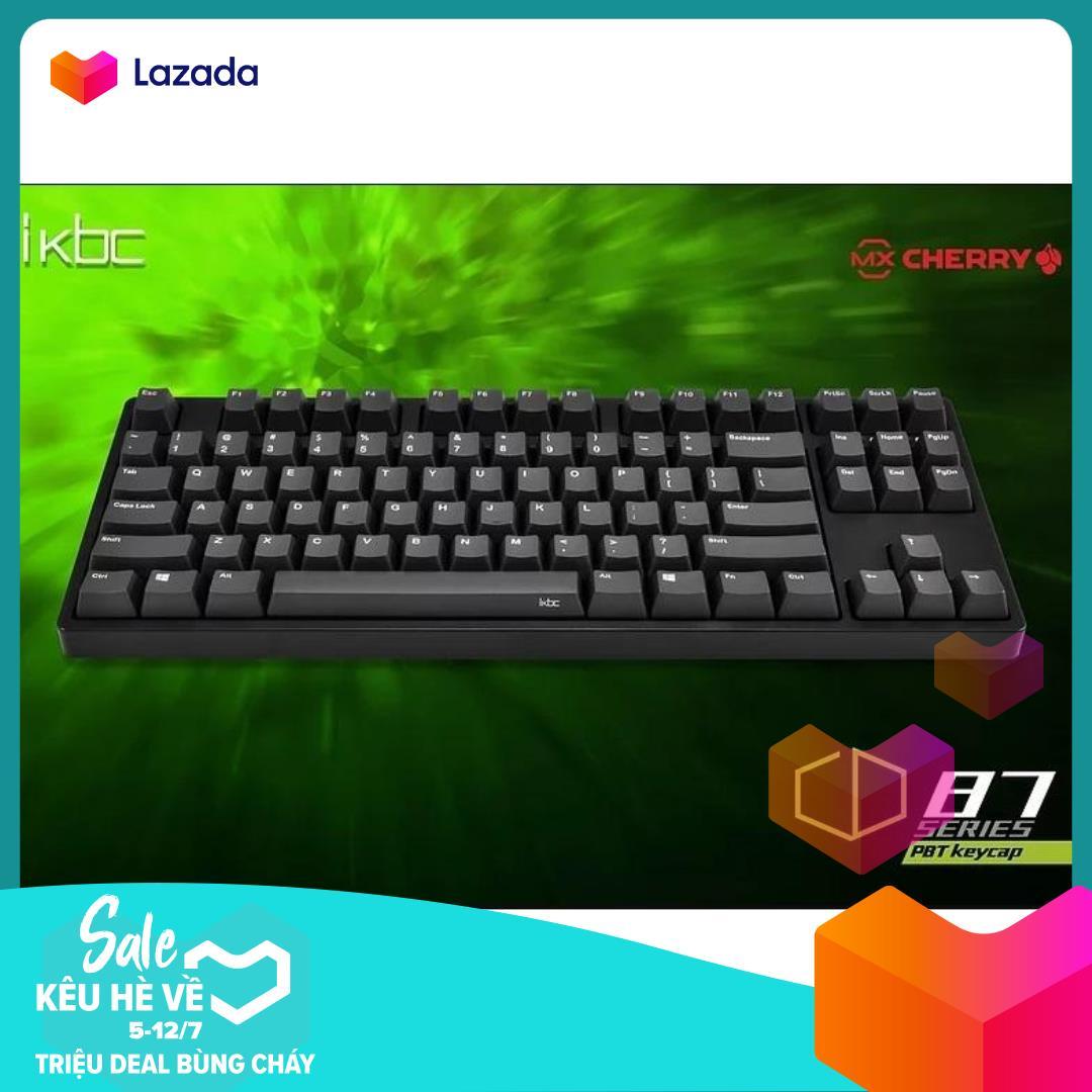 Bàn phím cơ ikbc cd87 red switch black - pbt keycaps