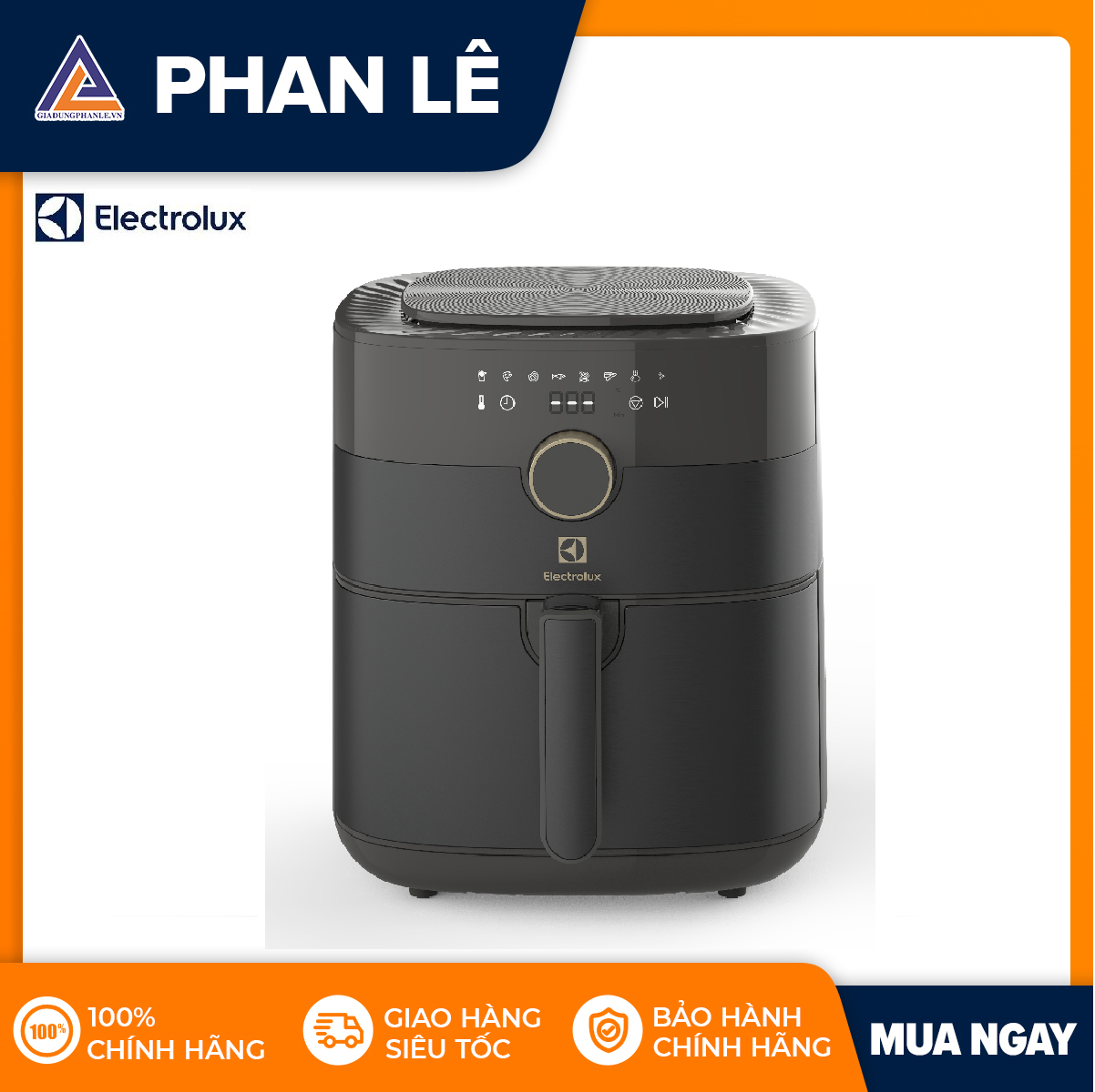 Nồi chiên không dầu electrolux e6af1-520k