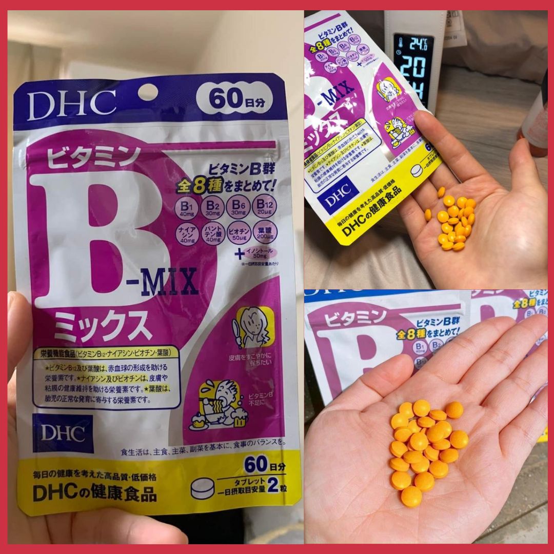 Viên uống dhc vitamin b mix 60 ngày dùng 120 viên nhật bản - bổ sung vitamin nhóm b