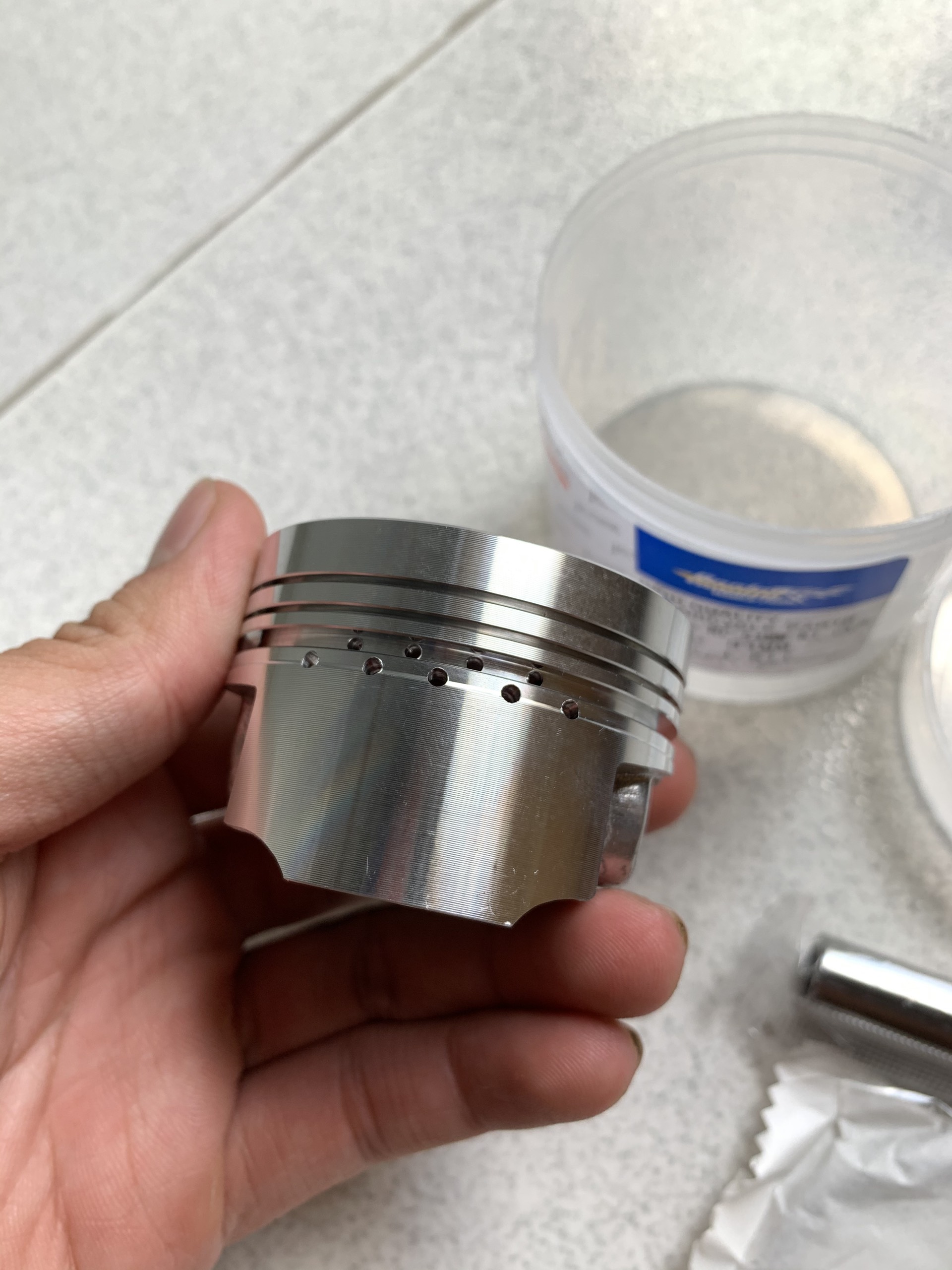 [HCM]Trái Piston LHK 54mm nhôm nén cho Wave dream