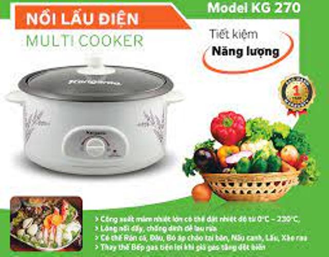 Nồi lẩu điện Kangaroo 3 lít KG270 bảo hành 12 tháng