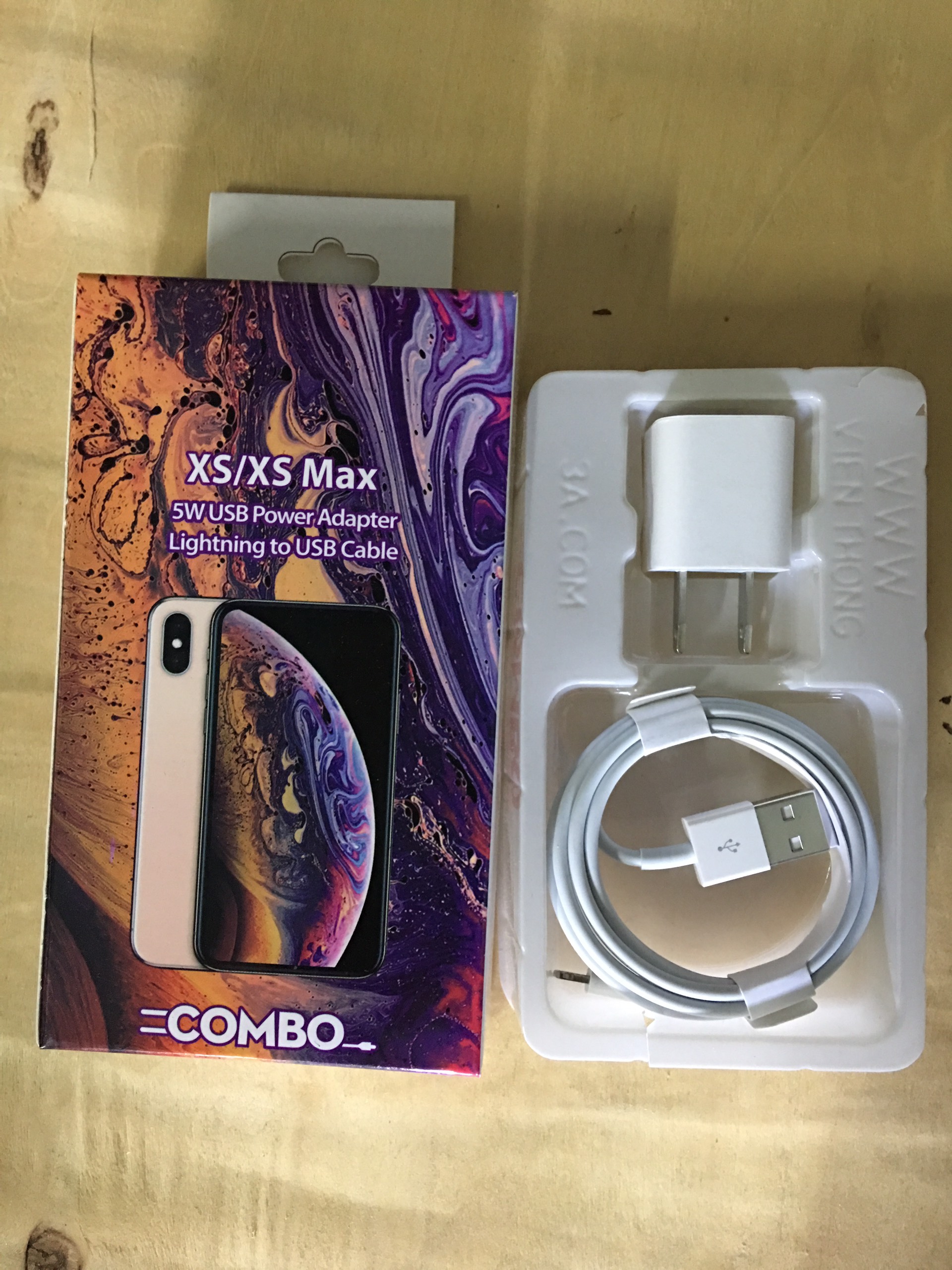 Bộ sạc ZIN 5W dùng cho iPhone 8 Plus, iPhone 8, iPhone 7 Plus, iPhone 7, iPhone 6s Plus, iPhone 6 Plus (Cam kết sạc ZIN)