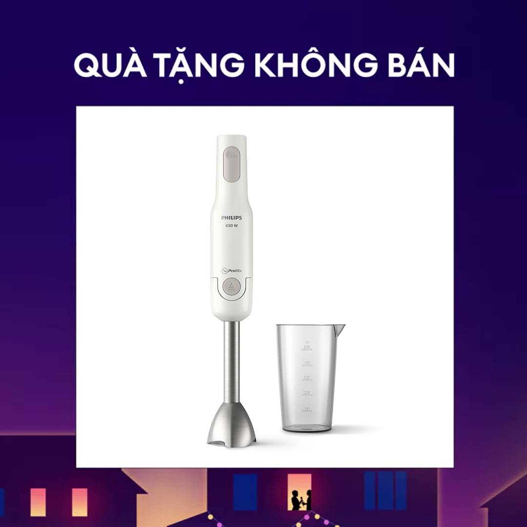 Máy xay sinh tố cầm tay philips hr2534