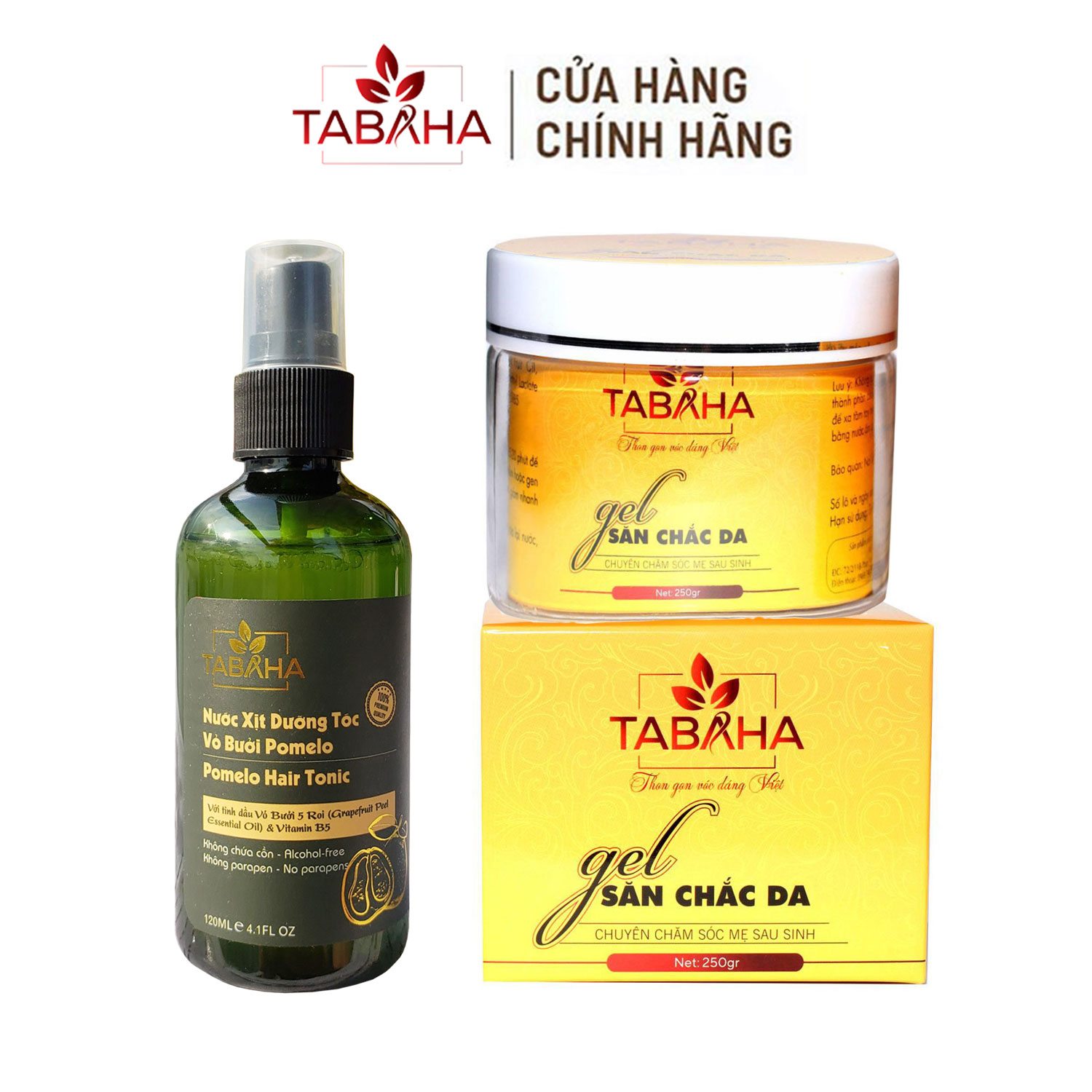 [HCM]Combo Kem tan mỡ và Xịt dưỡng tóc tinh dầu bưởi pomelo giảm rụng tóc cho mẹ sau sinh