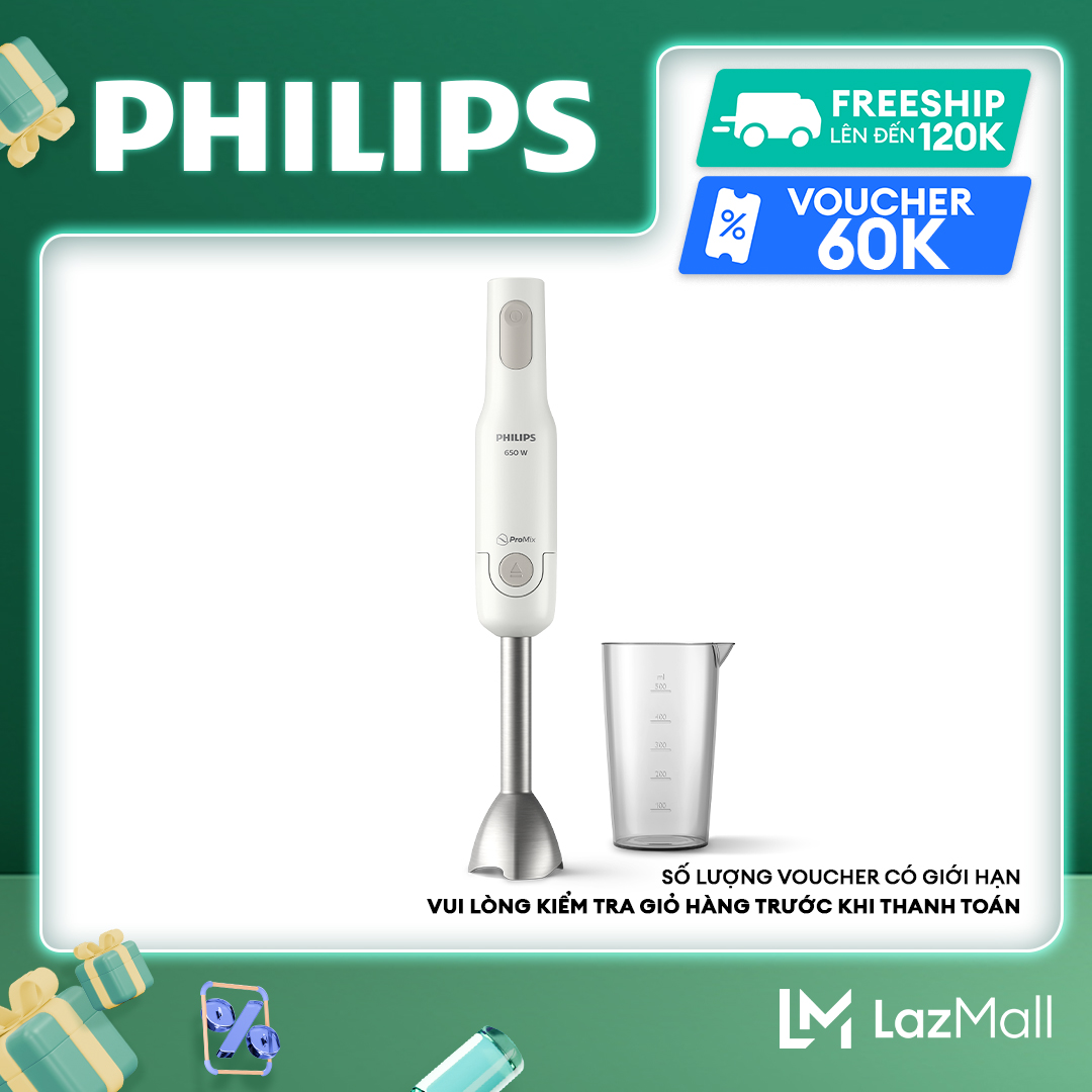 Philips Mixer 1000W, 5.5L, stainless steel - eXtra Saudi