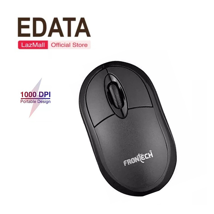 Chuột có dây frontech ms-0011 độ nhạy 1000dpi thiết kế nhỏ gọn