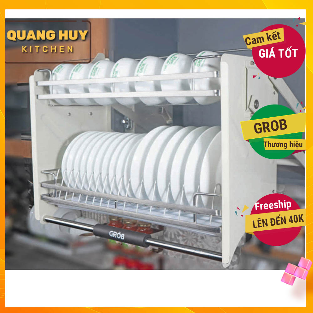 Giá bát nâng hạ thông minh chính hãng Grob đảm bảo chất lượng inox 201