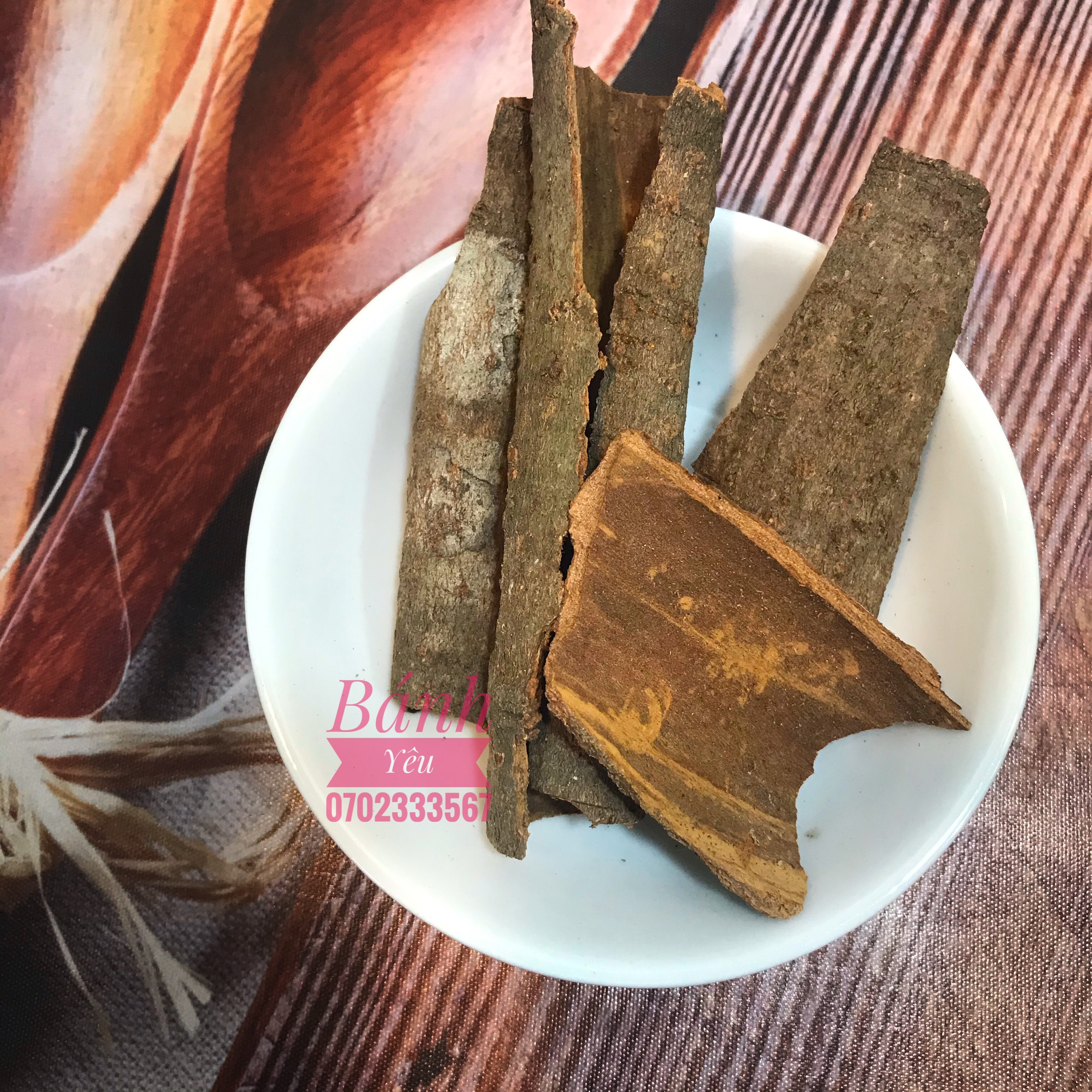 Vỏ quế cây khô chia-100g