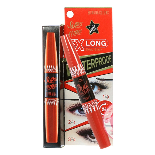 [HCM]MASCARA chuốt dài mi X5 SIVANA 2 đầu không trôi không lem
