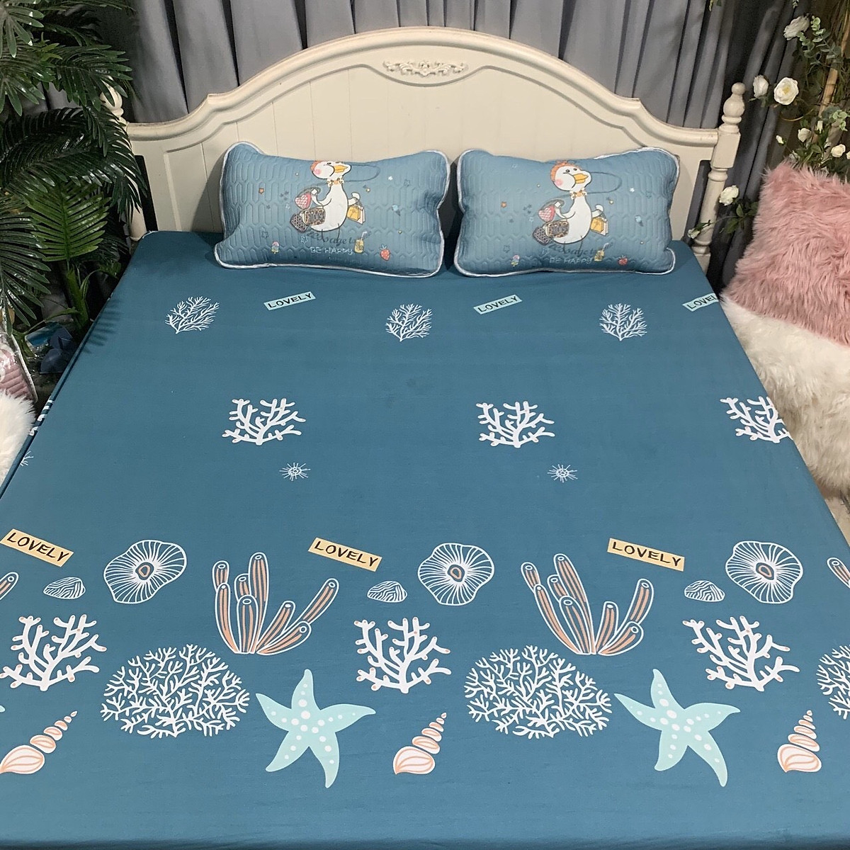 Ga Chống Thấm 1m8 x2m 100% Cotton Hàn Quốc