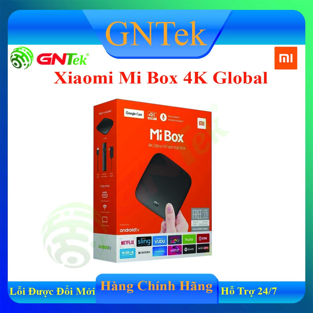 Mi box 4k global – android tv box thiết bị chuyển đổi tivi thường thành smart tivi | công nghệ số