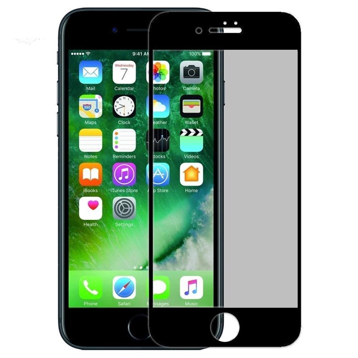 Kính cường lực iphone 7 plus, 8 plus nhám chống vân tay